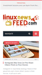 Mobile Screenshot of linuxnewsfeed.com